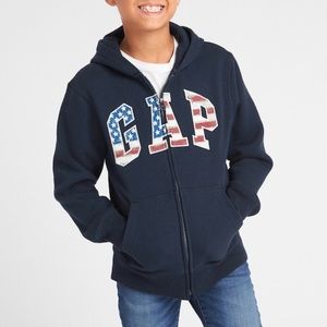 Kids Americana Gap Logo Hoodie Sweatshirt